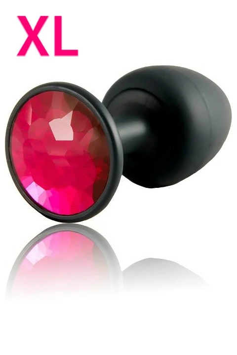 Plug Anal Rubis Avec Bille Intégrée Dorcel XL