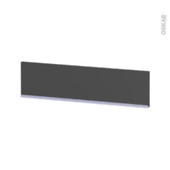 Plinthe De Cuisine HELIA Gris Avec Joint D'étanchéité, L220xH15,4 Cm