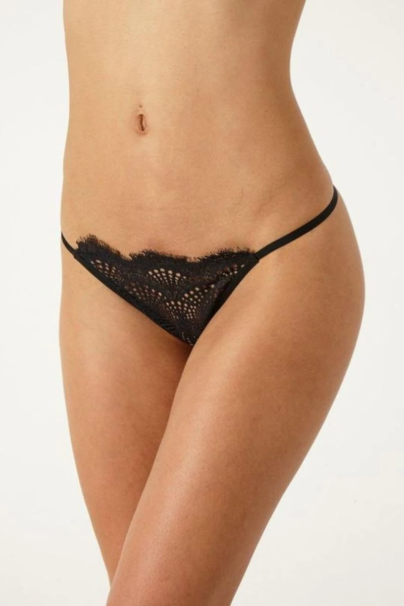 String En Dentelle Madame Reve - Noir â Image 2