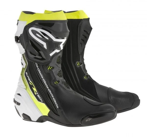 Alpinestars Supertech-R Black/White/Yellow