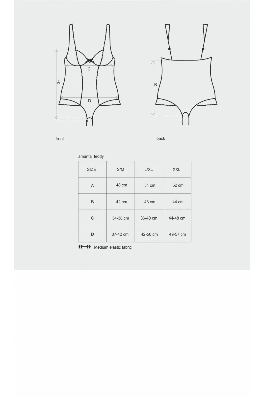 Obsessive Amanta Body Noir & Turquoise â Image 5