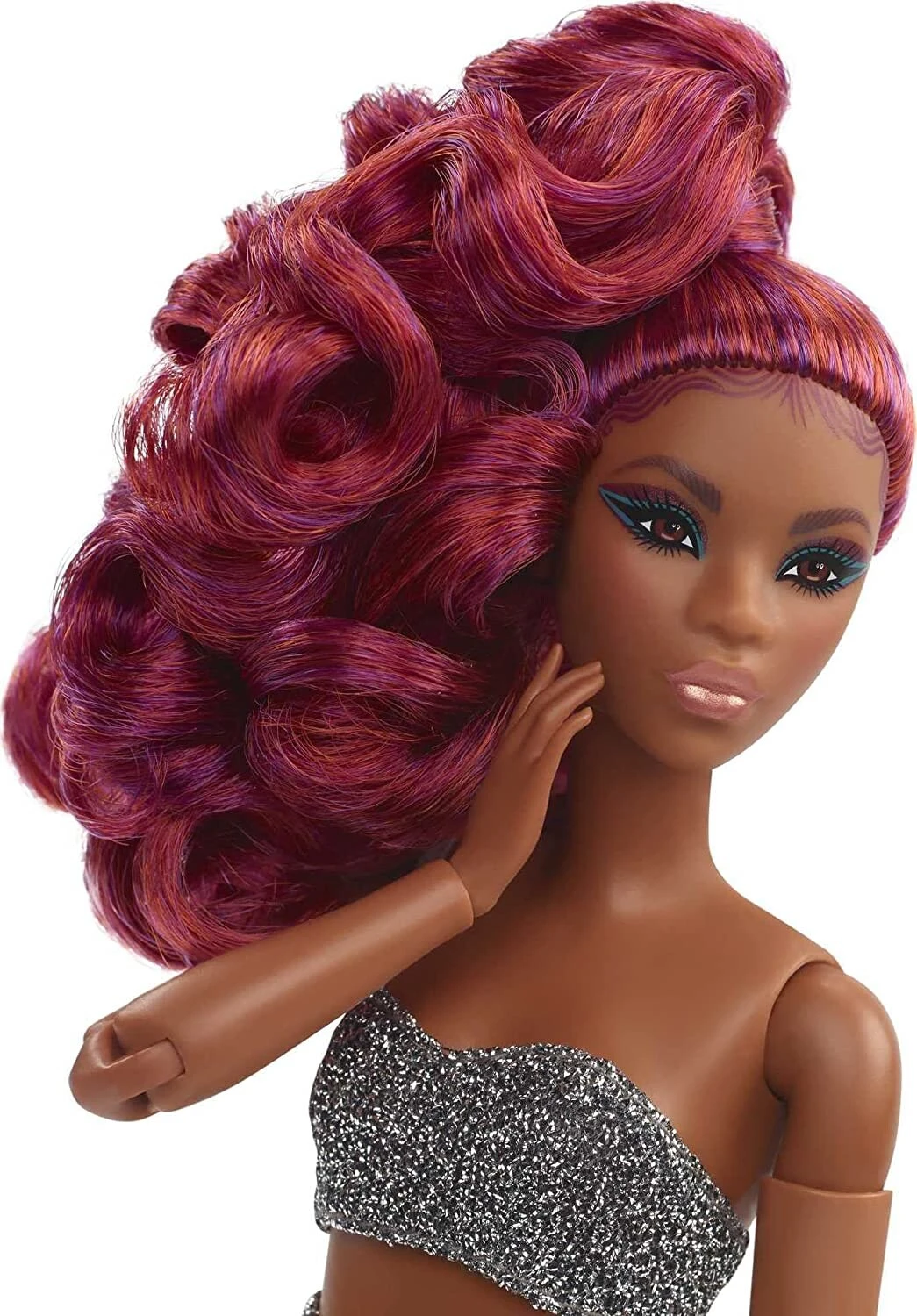 Barbie Signature Poupée Articulée Aux Long Cheveux Roux Blouclés – Image 5