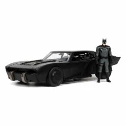 Jada Toys Batman 2022 1/24 Hollywood Rides 2022 Batmobile Métal Avec Figurine