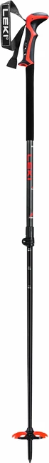 Bâtons De Ski Leki Haute Route 2 Dark Anthracite - Dark Red - Black 110-150