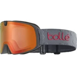 BOLLE Bollé Nevada Neo Titanium Matte 2 écrans Phantom Fire Red & Light Lemon