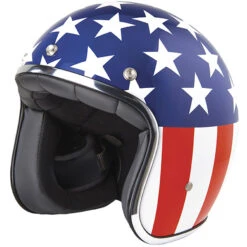 Stormer - Casque Pearl US Bleu / Blanc / Rouge