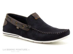 Point D'Orgues FABIO 2A Bleu Marine - Marron - Mocassin