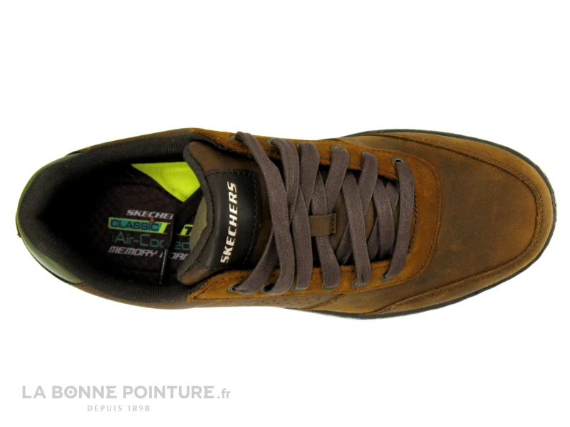 Skechers 210142 EVENSTON FANTON - Basket Ville Homme Marron â Image 6