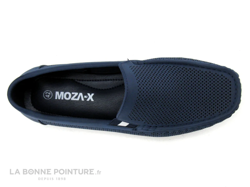 Moza-X B224460 Navy - Mocassin Souple Homme â Image 3