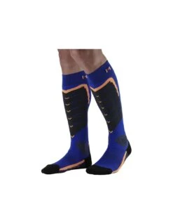 Chaussettes De Ski Techniques Monnet Access Blue
