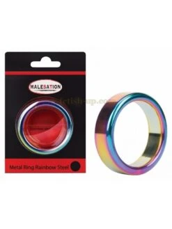 Cockring Métal Arc En Ciel