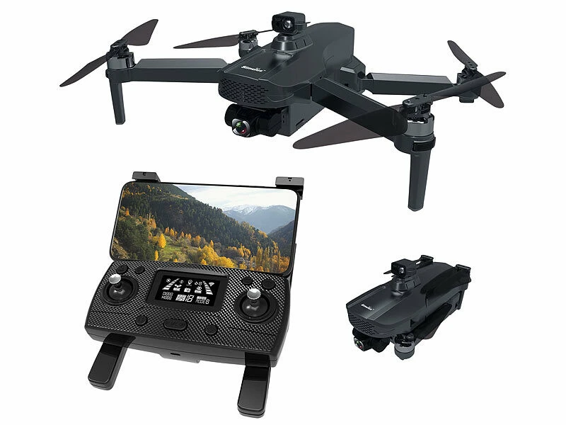Drone Quadricoptère GPS Connecté GH-280.fpv Caméra 4K Et Capteur De Distance – Image 11