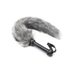 Fouet CARESSE FOX Gris 45cm