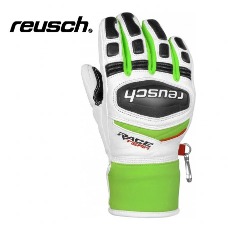 Gants De Ski REUSCH GS Blanc / Vert Junior