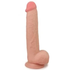 Lovetoy Gode Ventouse Double Densité Skinlike - 24 Cm