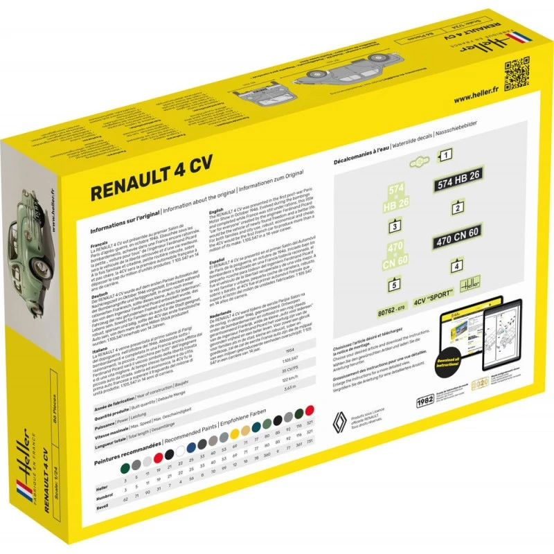 Heller Maquette Renault 4CV â Image 8