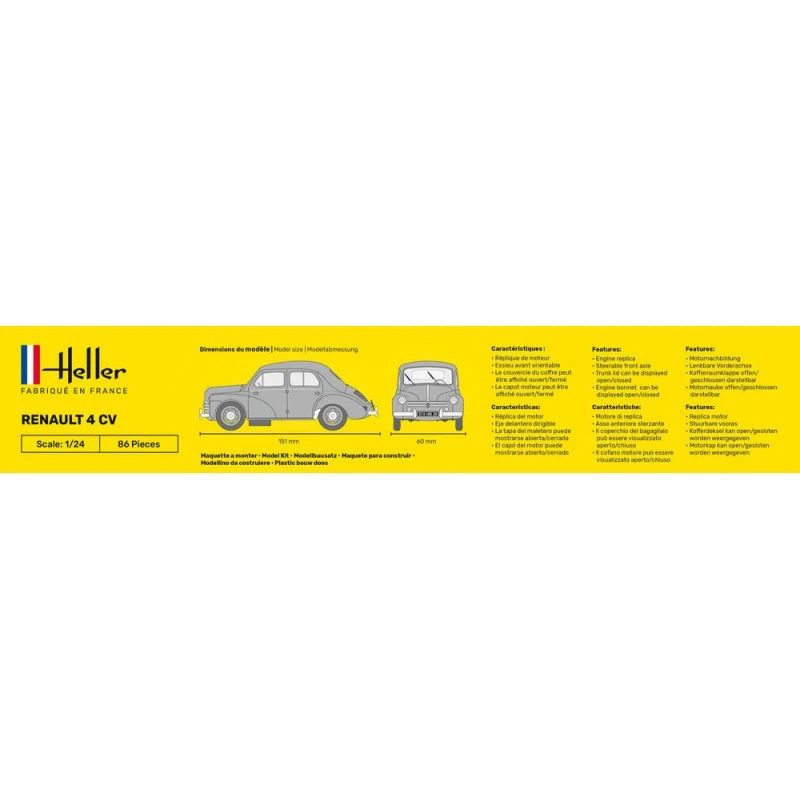 Heller Maquette Renault 4CV â Image 10