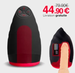 Masturbateur Vibrant & Chauffant