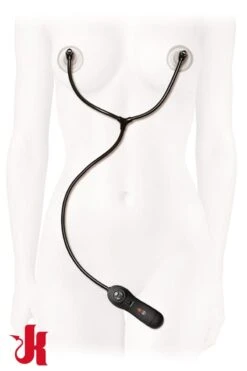 Doc Johnson Pompe à Tétons Vibrante Automatique Succion Unisexe Swell - Kink