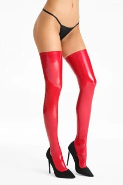 Bas Laqués Rouges S568