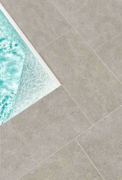 DMT Echantillon Margelle De Piscine ISIS En Pierre D'Egypte, Surface Sablée Brossée, Bord Arrondi