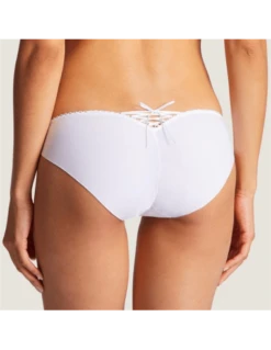 Slip Brésilien Coton BAHIA ET MOI - Aubade Blanc