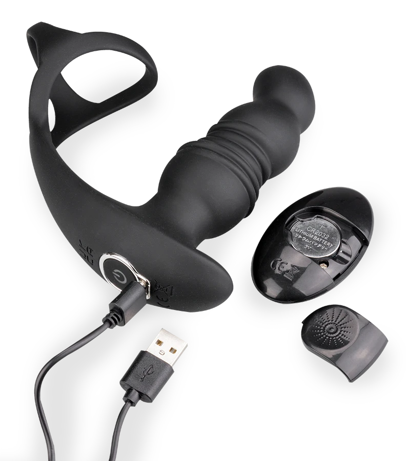 Stimulateur Prostatique Vibrant Et Va-et-vient Avec Cockrings Soulmate â Image 8