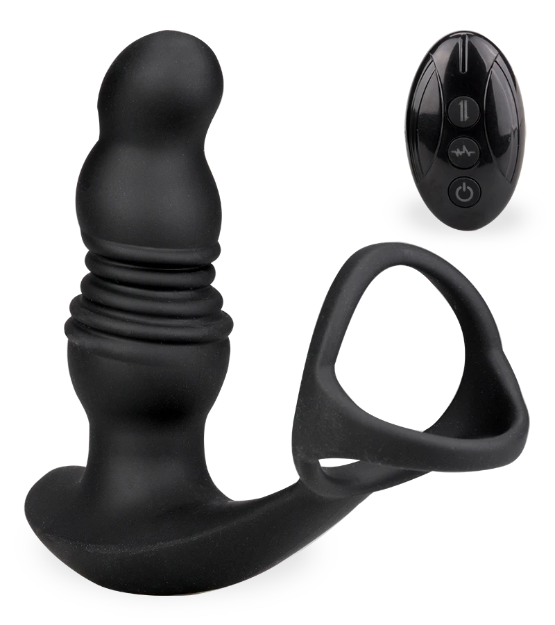 Stimulateur Prostatique Vibrant Et Va-et-vient Avec Cockrings Soulmate â Image 2