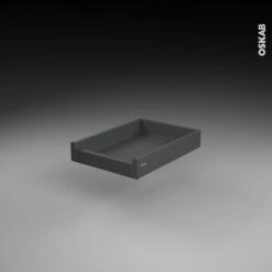 Tiroir à L'anglaise Profond Pour Meuble De Cuisine Freiné/sortie Totale, L40 X H9 X P50 Cm, SOKLEO