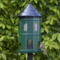 Riesiger Futterturm 6 L - Grün